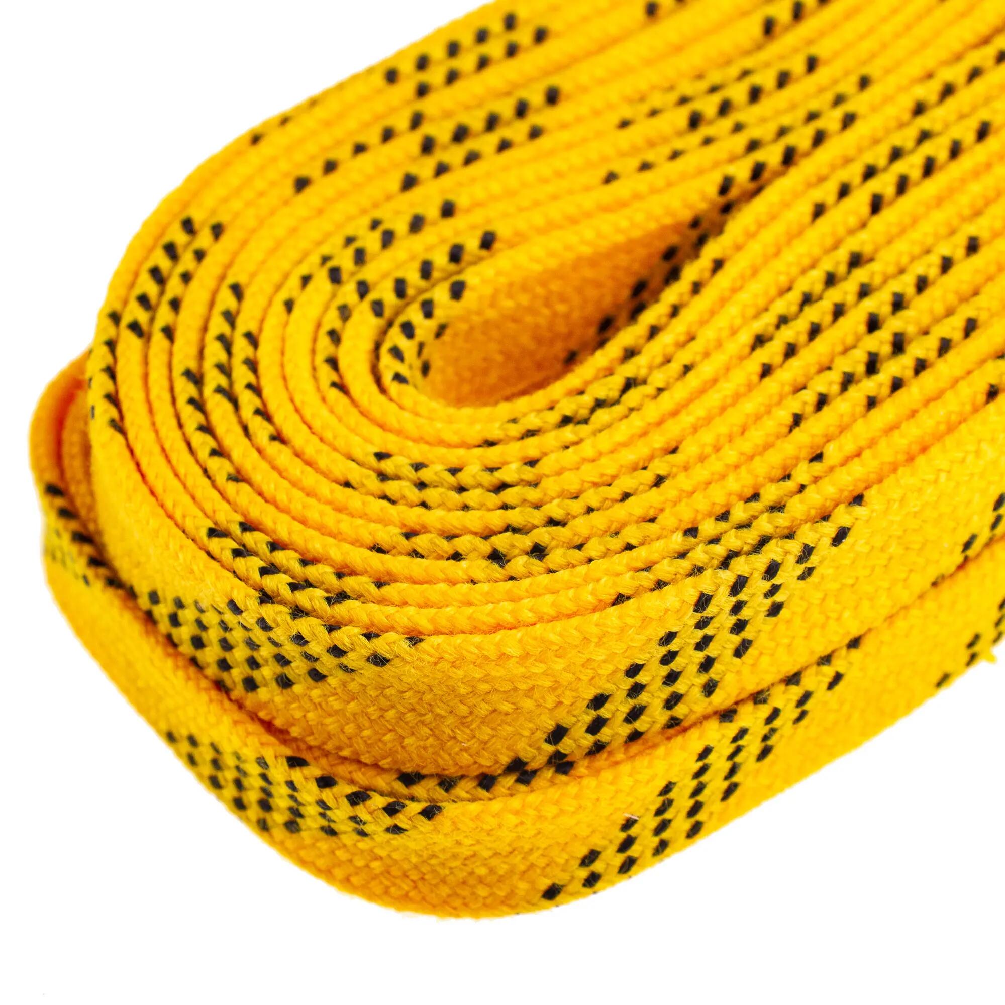 CCM Proline Yl Wax 330 cordones de hockey amarillos 3/3