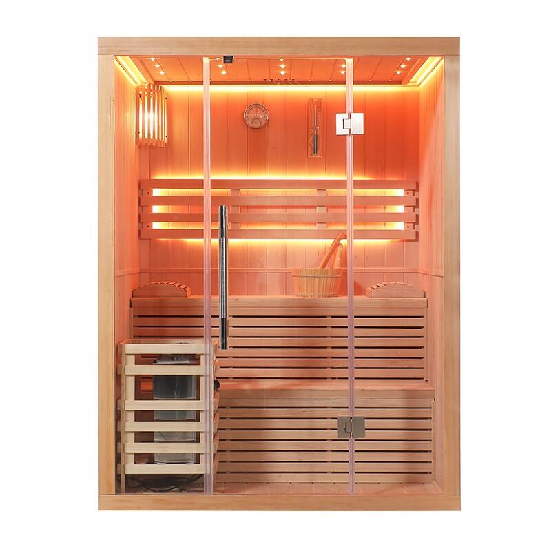 Boreal Sauna - Sauna Finlandais Nordica® Vapeur V23 - 2-3 Places - 150 X 120 X H.200 - Sauna - Taille Unique - Decathlon
