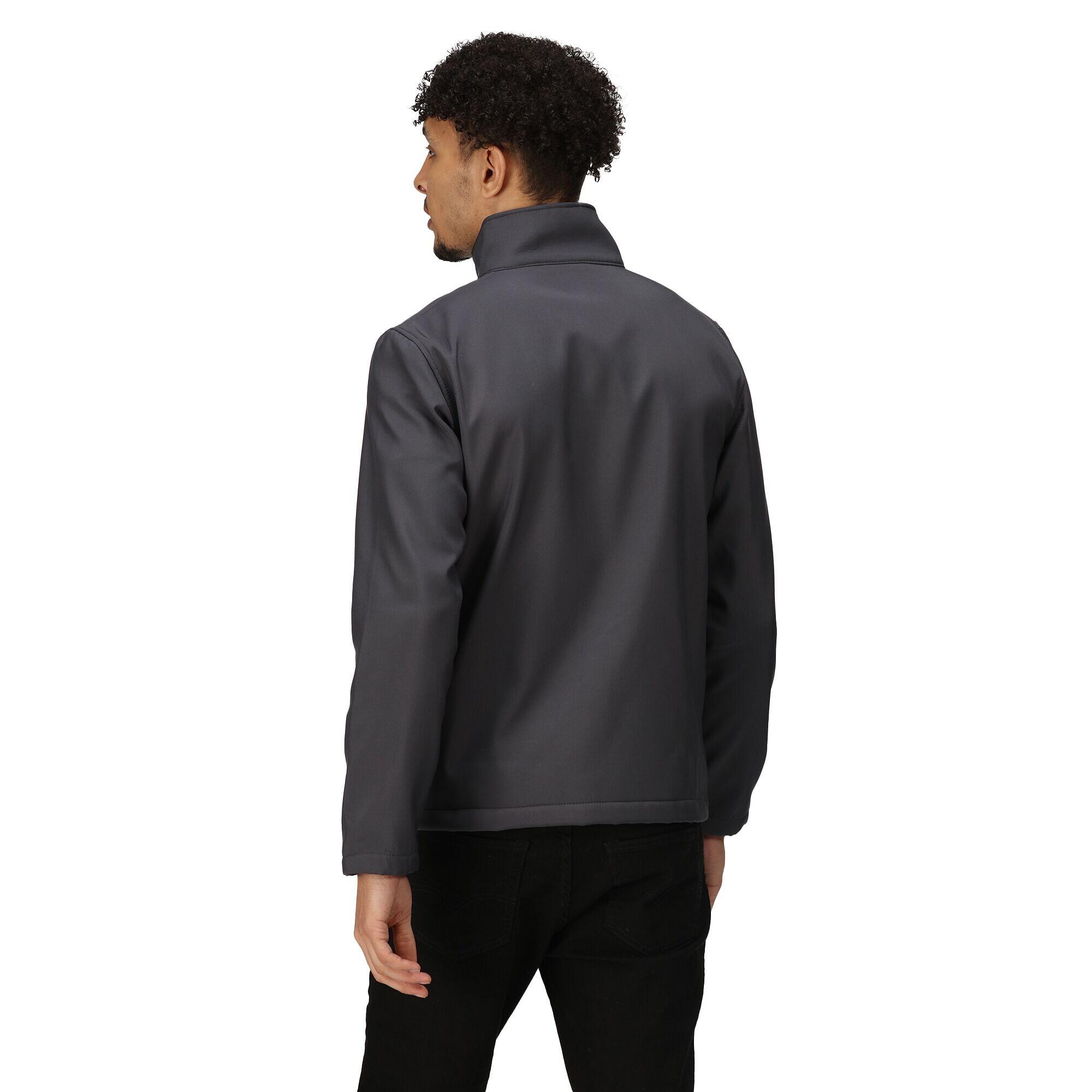 Casaco Soft Shell Homem (Cinzento Foca / Preto) 4/5