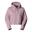 Pulover cu gluga W Essential Crop Hoodie - violet femei
