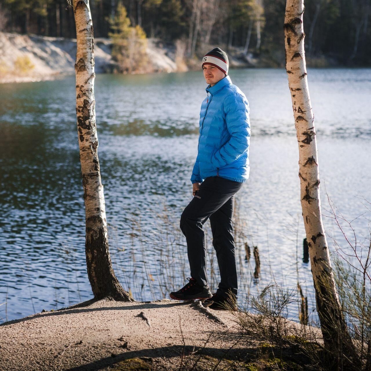 Veste de trekking Alpinus Nordend - Homme - Bleu 2/5