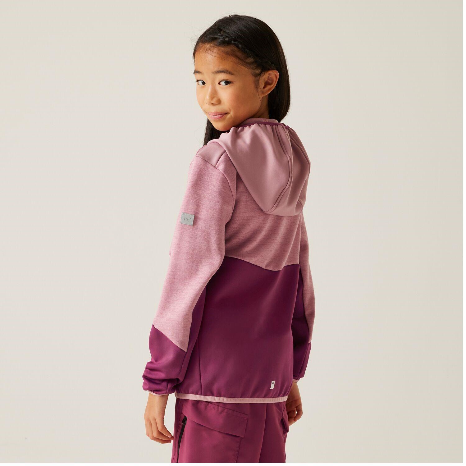 Sudadera con capucha y cremallera infantil Regatta Dissolver X 3/7
