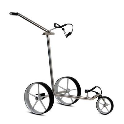 Tour Made Haicaddy® HC3X Edelstahl Push Golftrolley