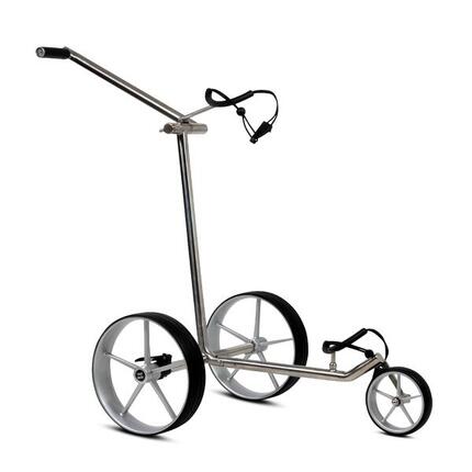 Tour Made Haicaddy® HC3X Edelstahl Push Golftrolley
