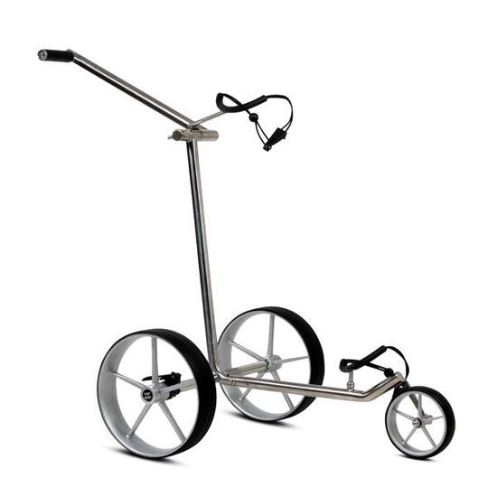 Carrello da golf a spinta in acciaio inox Tour Made Haicaddy® HC3X