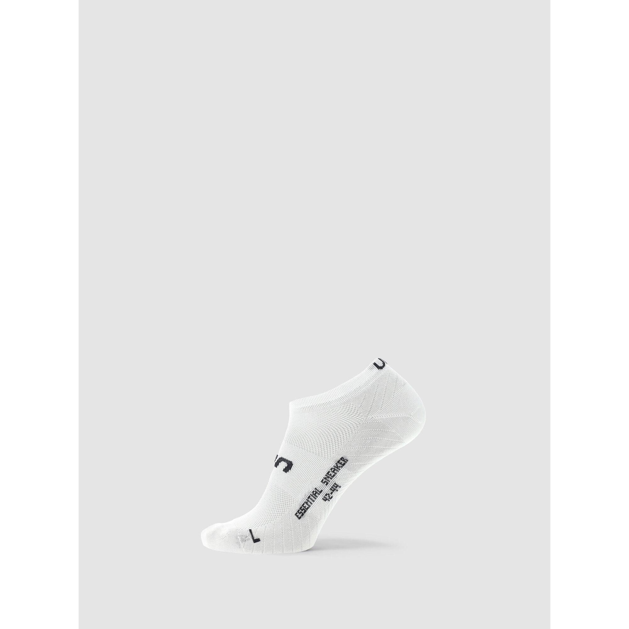 Uyn - Essential Sneaker Socks (2 Pairs) - Chaussettes - Blanc - 43/46 - Decathlon