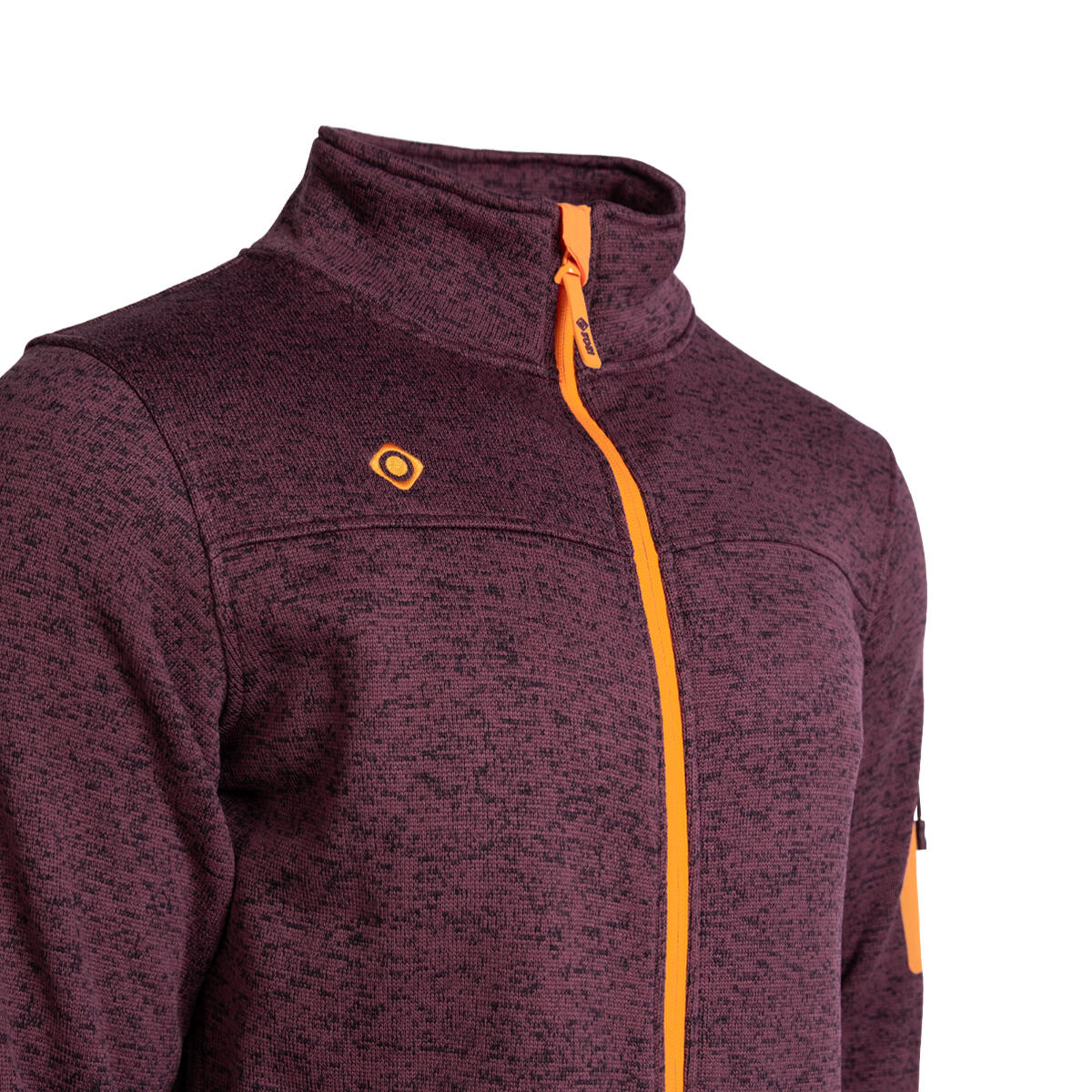Giacca da uomo in maglia termica SAMAUN M V3 con collo alto e tasche con zip 3/4