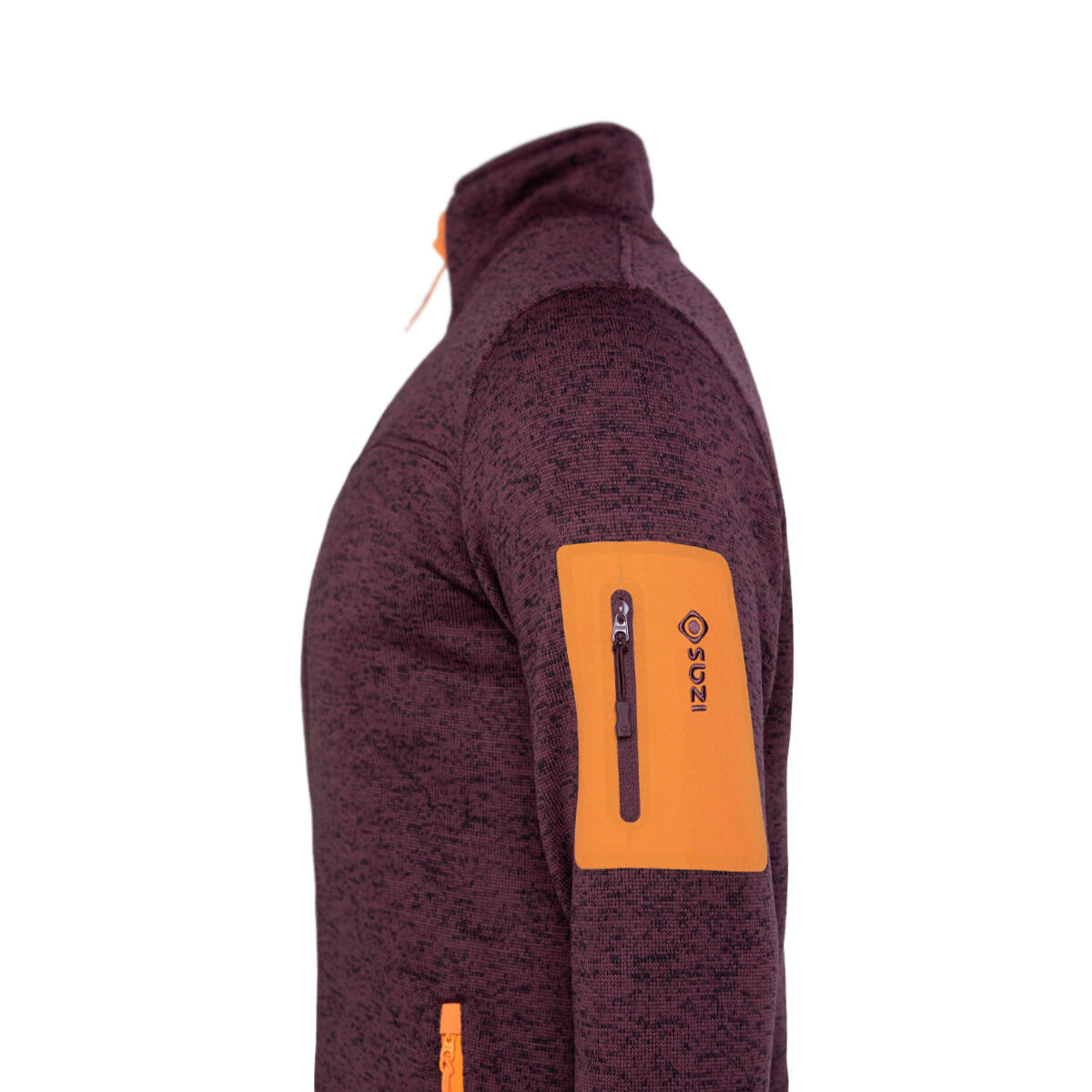 Giacca da uomo in maglia termica SAMAUN M V3 con collo alto e tasche con zip 4/4