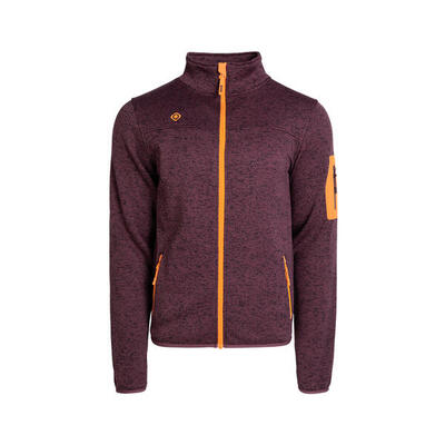 Giacca da uomo in maglia termica SAMAUN M V3 con collo alto e tasche con zip