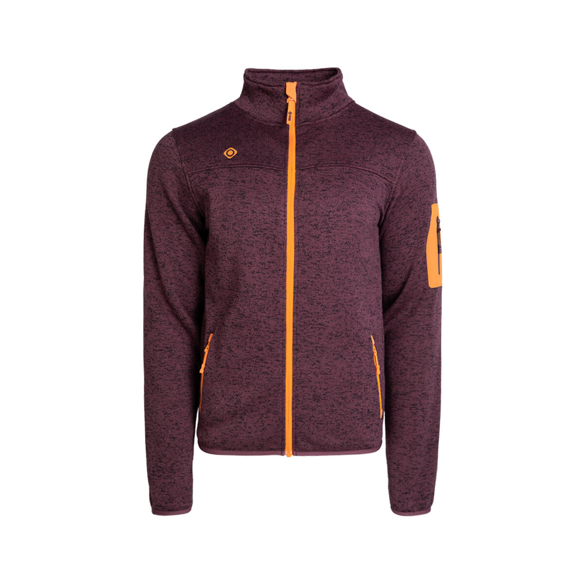 Izas - Izas Veste Polaire Thermique Samaun M V3 Pour Homme Avec Col Montant Et Poches - Polaire - Rouge - Decathlon