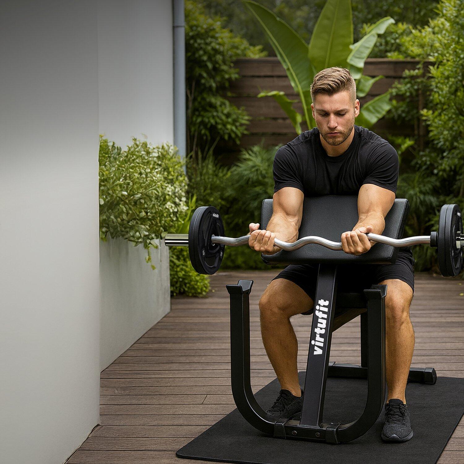 Preacher Curl Station - Halterbank 2/7