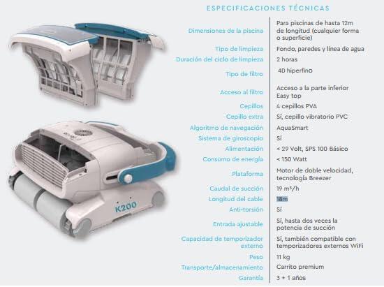 Aquabot K200 Robot Piscina 7/7