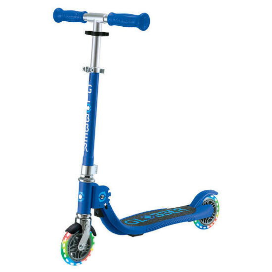 Scooter City Scooter Flow Foldable Junior Lights Navy Blau