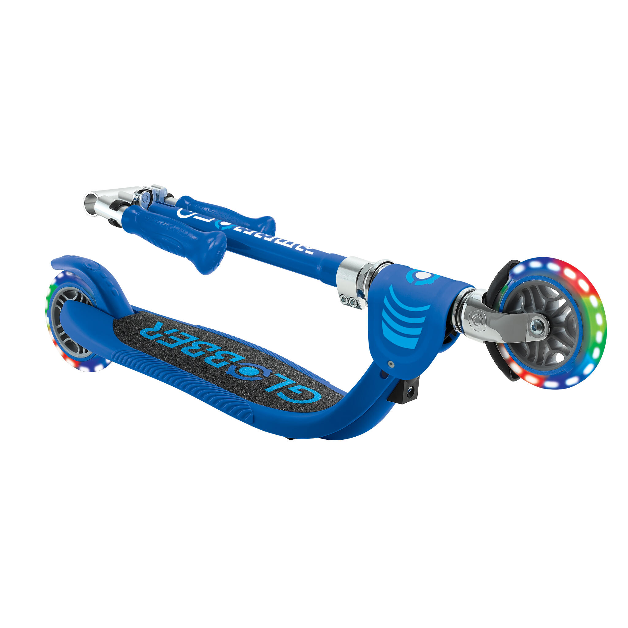 Trottinette TRougetinette urbaine  Flow Foldable Junior Lights  Navy Bleu 3/7