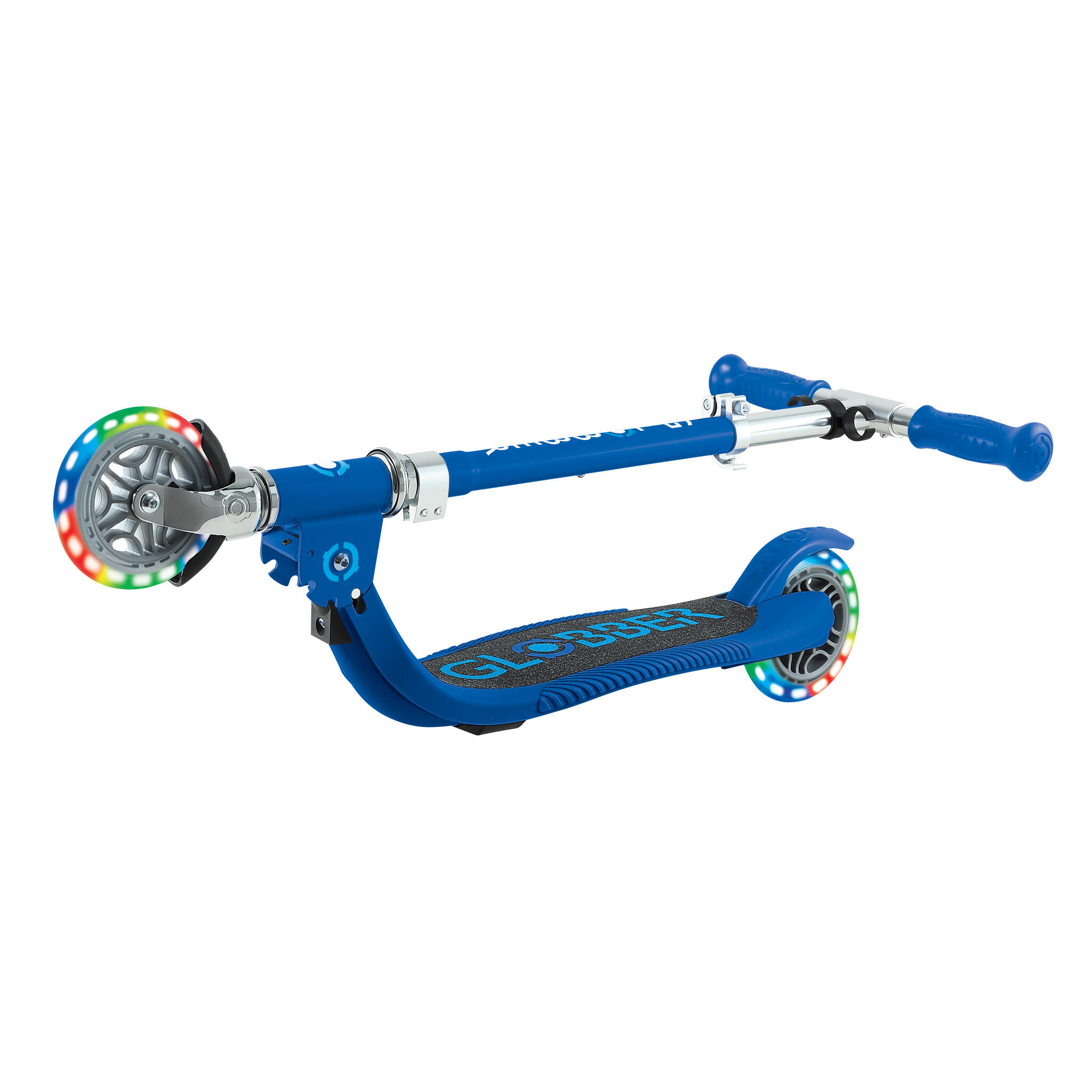 Trottinette TRougetinette urbaine  Flow Foldable Junior Lights  Navy Bleu 5/7
