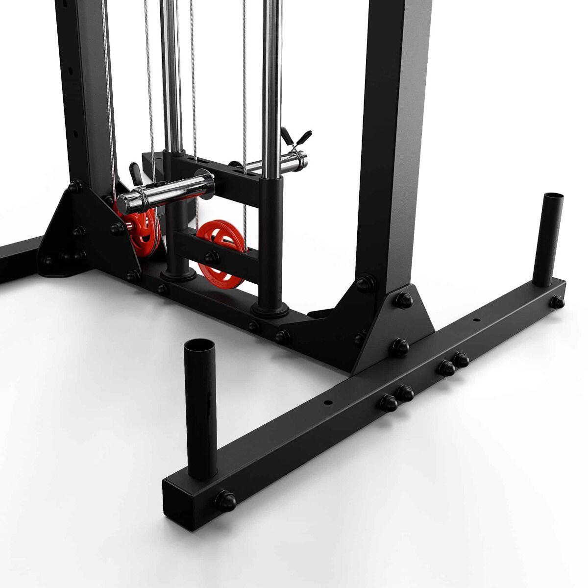 Estación de poleas independiente – Lat pulldown regulable en altura 4/7
