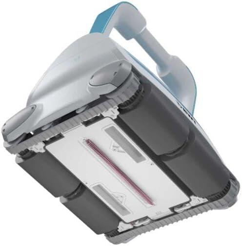 AQUABOT BWT P500 LED Robot limpiafondos piscina - Succión 19 m³/h, filtros 4D 2/7
