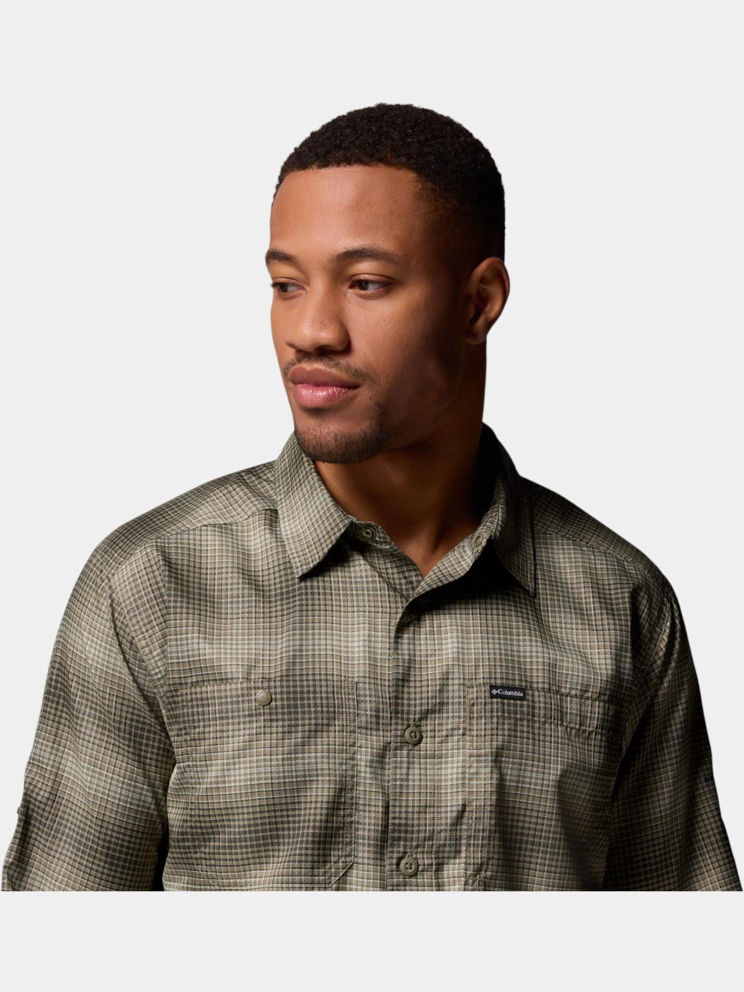 Chemise Columbia Silver Ridge Homme Taille M - À Carreaux, UPF 30, Légère - État Correct