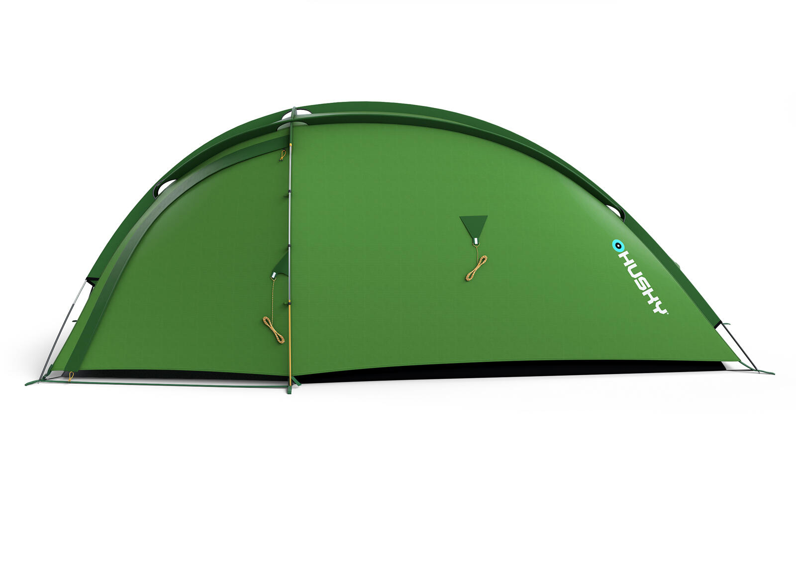 Tente HUSKY Bronder 2 places polyester vert, ultralight durable 3/5