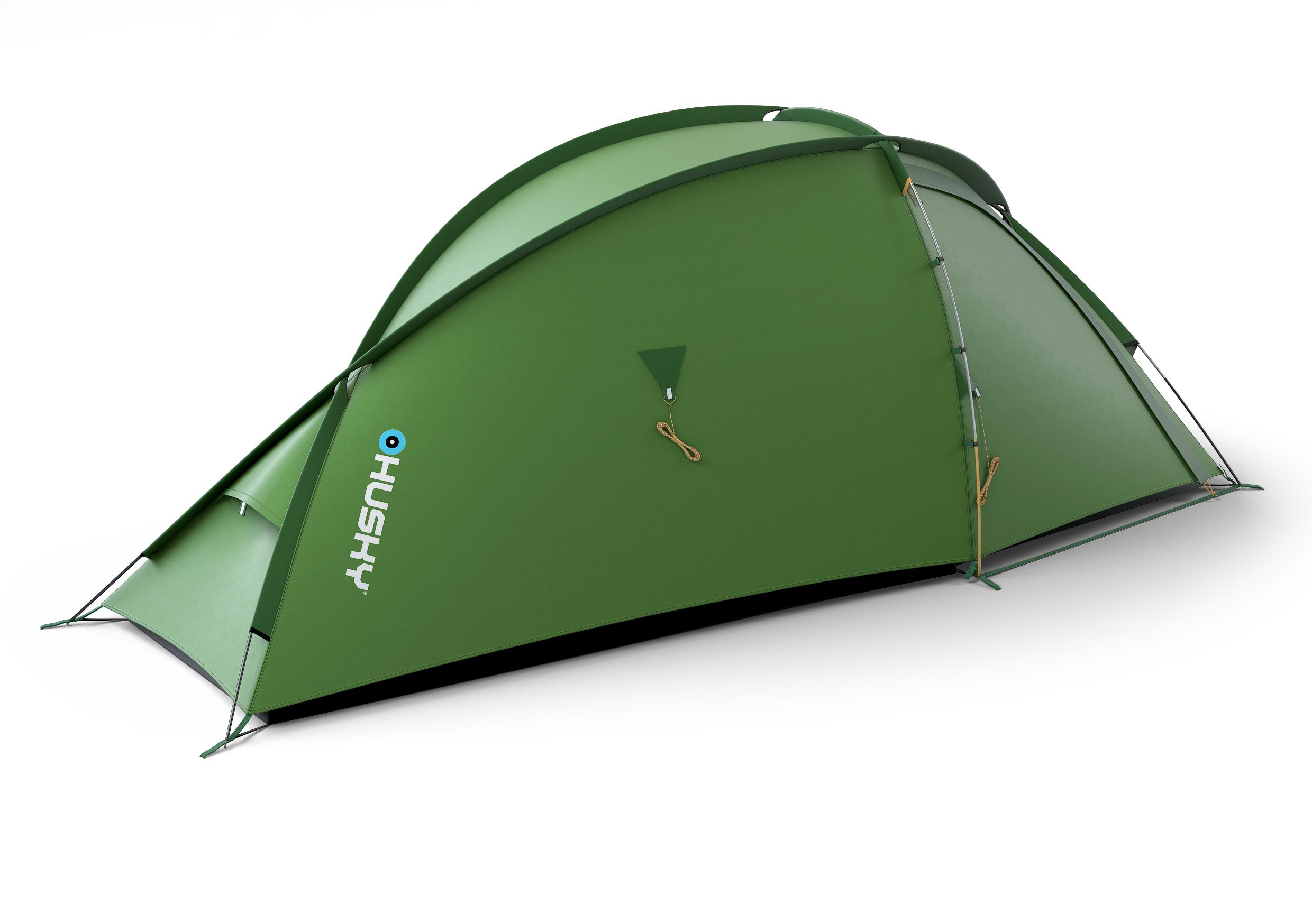 HUSKY HUSKY Bronder 2-Person Tent Polyester Green, Ultralight Durable