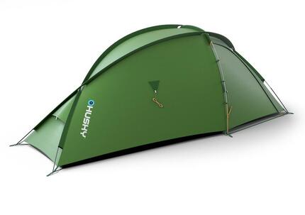 Tente HUSKY Bronder 2 places polyester vert, ultralight durable