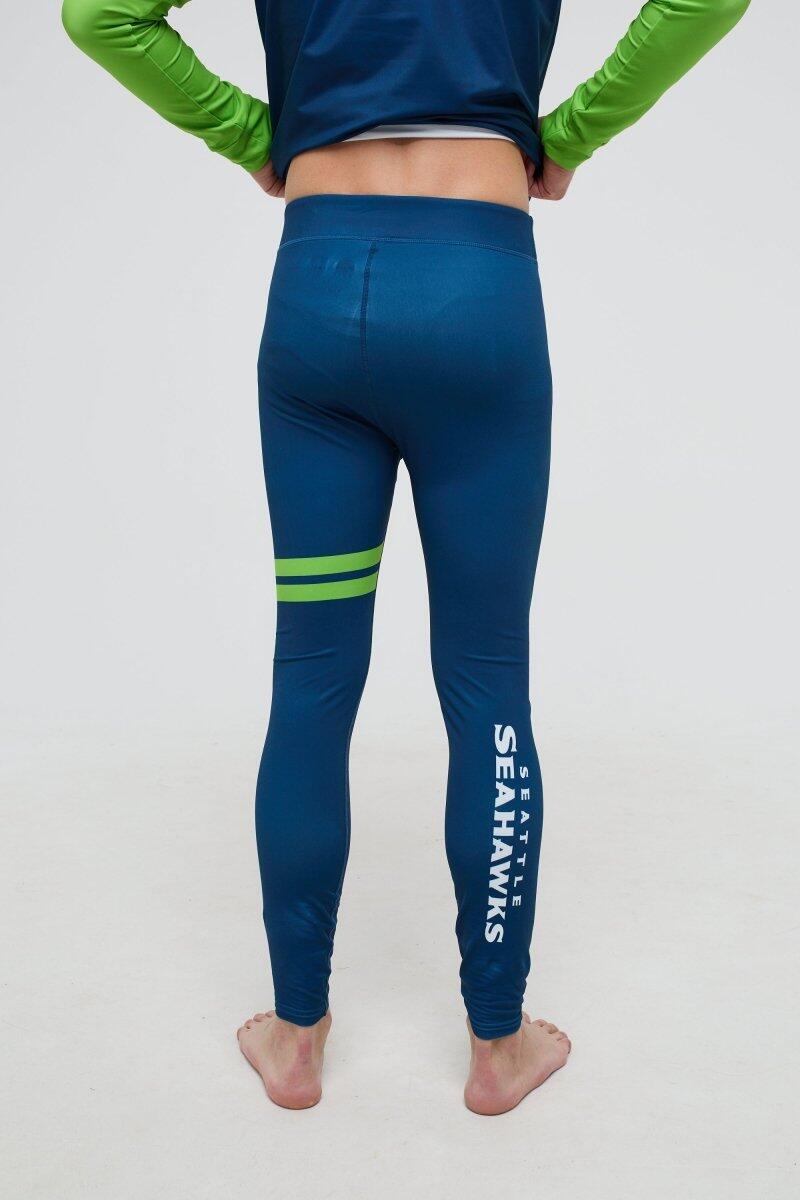 Homme Ski Sous-vêtement Bas Thermique NFL Seattle Seahawks 2/4