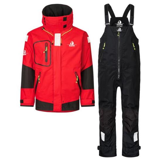 Magellan Offshore set unisexe rouge-noir