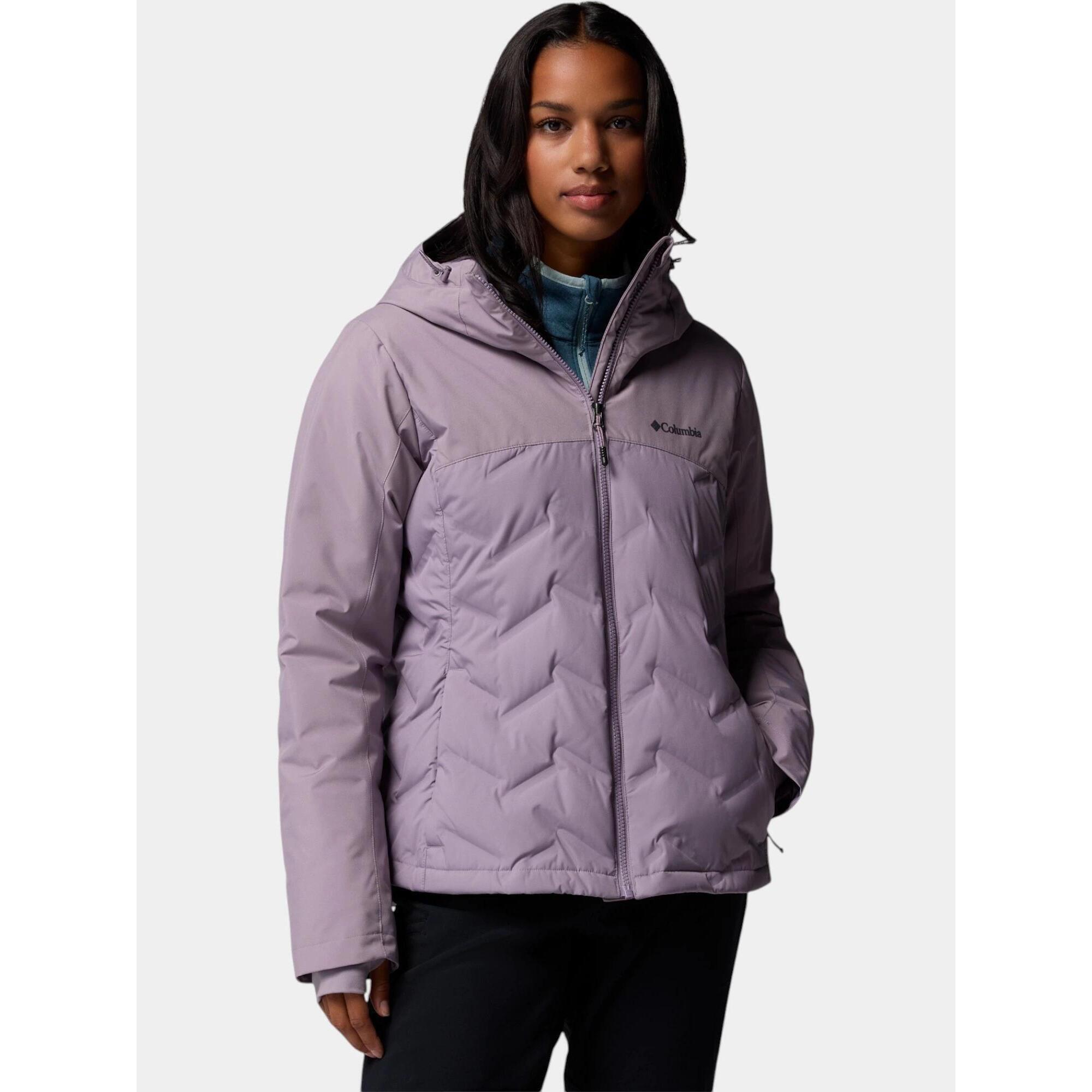 Columbia - Doudoune Femme Grand Trek Iii - Doudoune Duvet - Violet - Decathlon