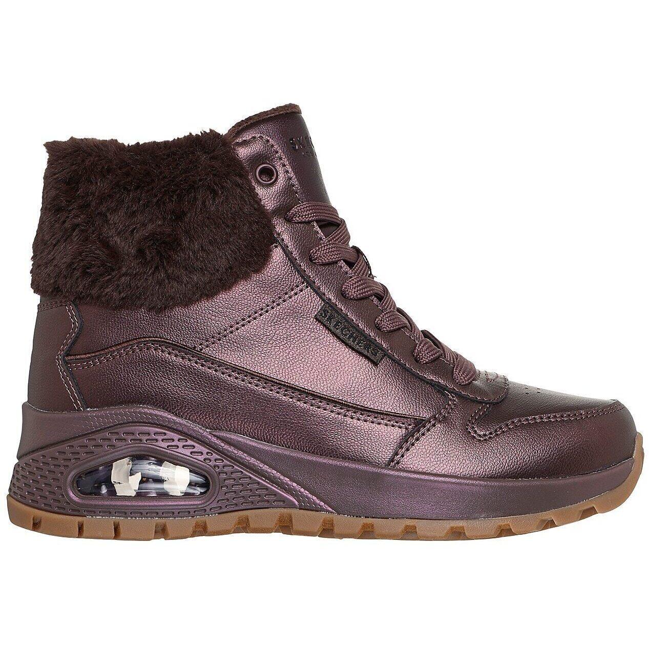 Botas Skechers Uno Rugged-galactic Heights, Púrpura, Mujer 3/7