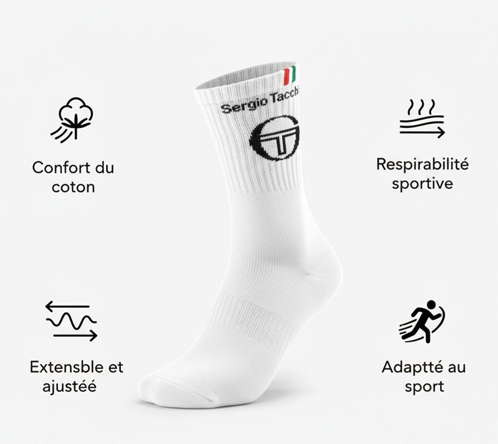 Calcetines SPORT SERGIO TACCHINI - Pack de 6 pares 3/6