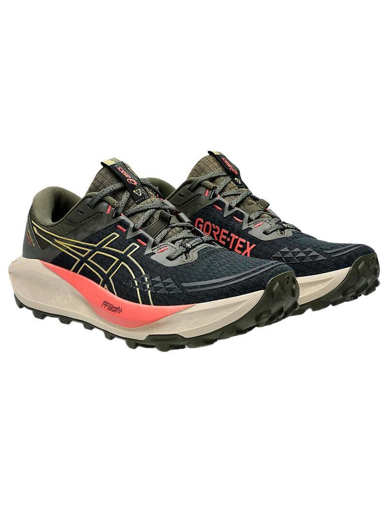 Correndo e trilha para Mulher Asics Gel-trabuco 13 gtx Preto 4/7