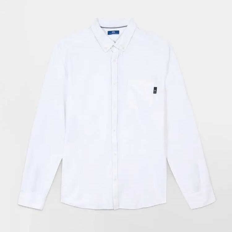 Men's White Shirt TBS BRODY