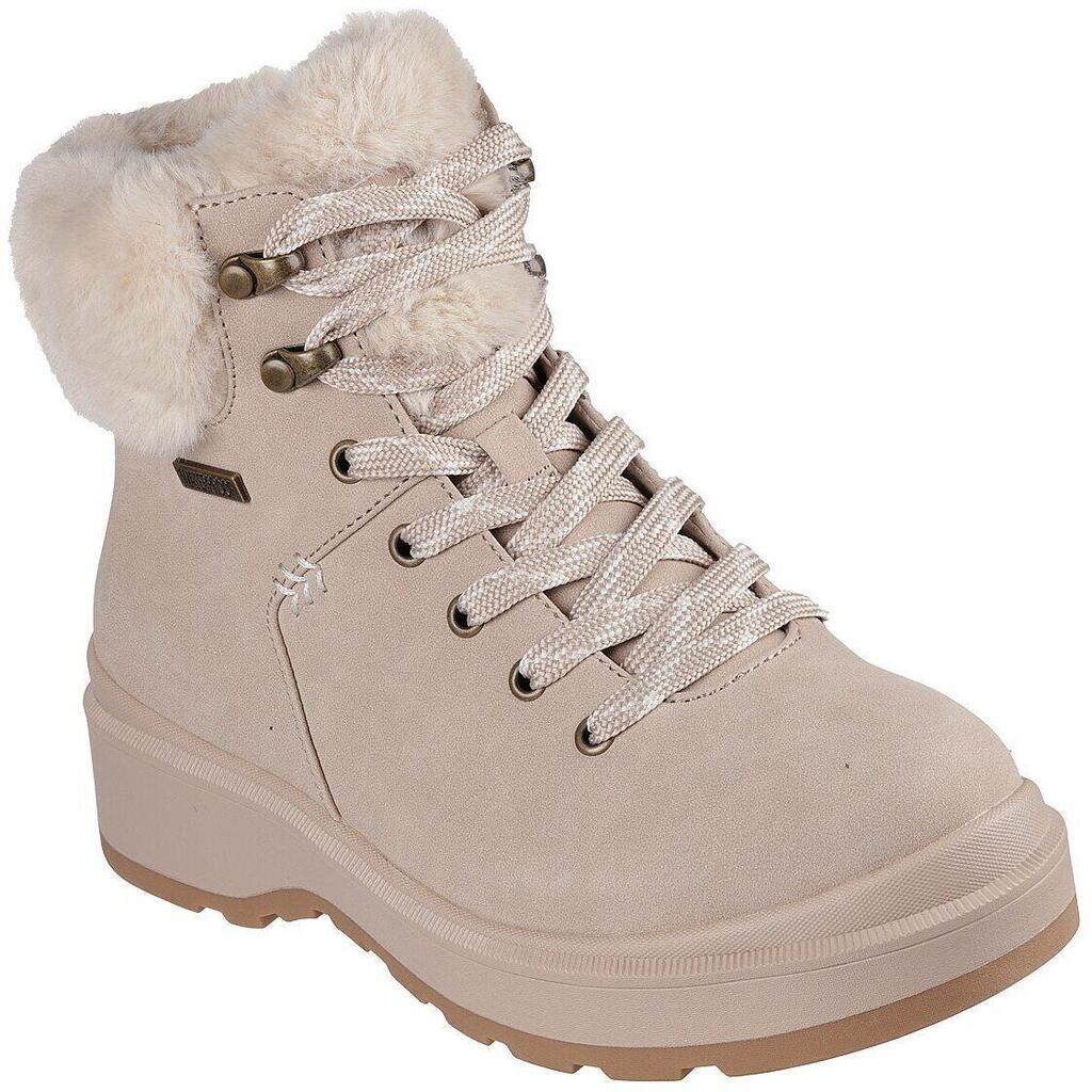 Boots Skechers Park City, Beige, Women