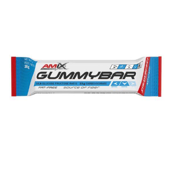 AMIX Gummy bar - 30g Morango da Amix Nutrition