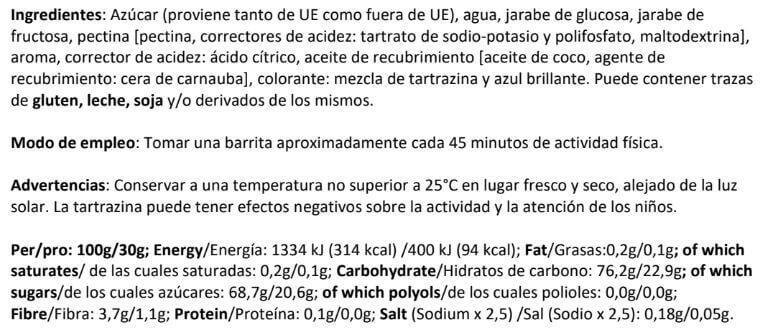Barrita Gummy Bar - 30g Fresa Amix Nutrition 2/3