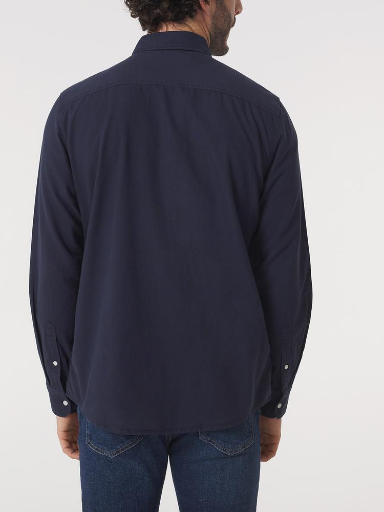 TBS BRODY Heren overhemd - Marineblauw 5/5