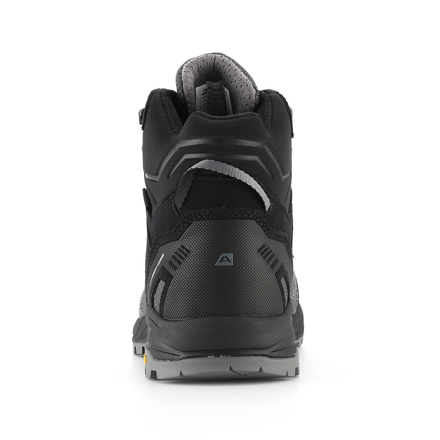 Buty wysokie trekkingowe unisex Alpine Pro Cerne 2 Vibram 2/7