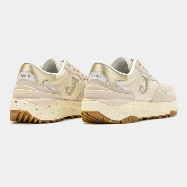 Pantofi sport damă C.367 LADY 2525 Beige, crem, 41