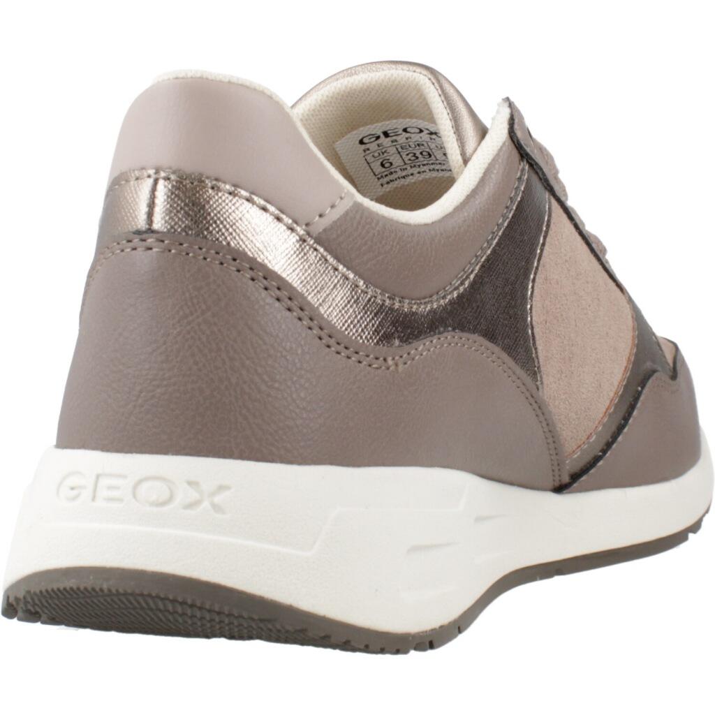 Baskets Geox Modèle D Bulmya Couleur Marron 3/5