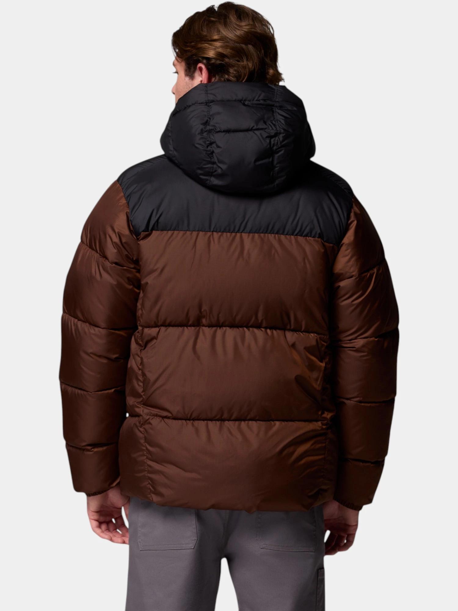 Jaqueta masculina acolchoada Columbia Puffect II com capuz 3/7