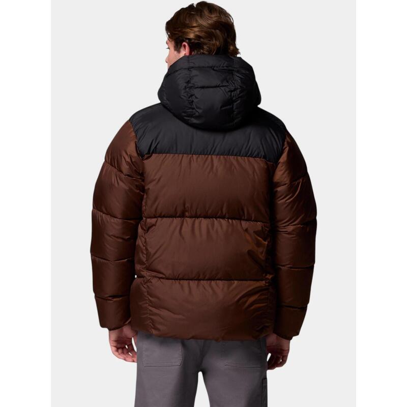Jacheta de iarna Puffect II Hooded Jacket - maro barbati