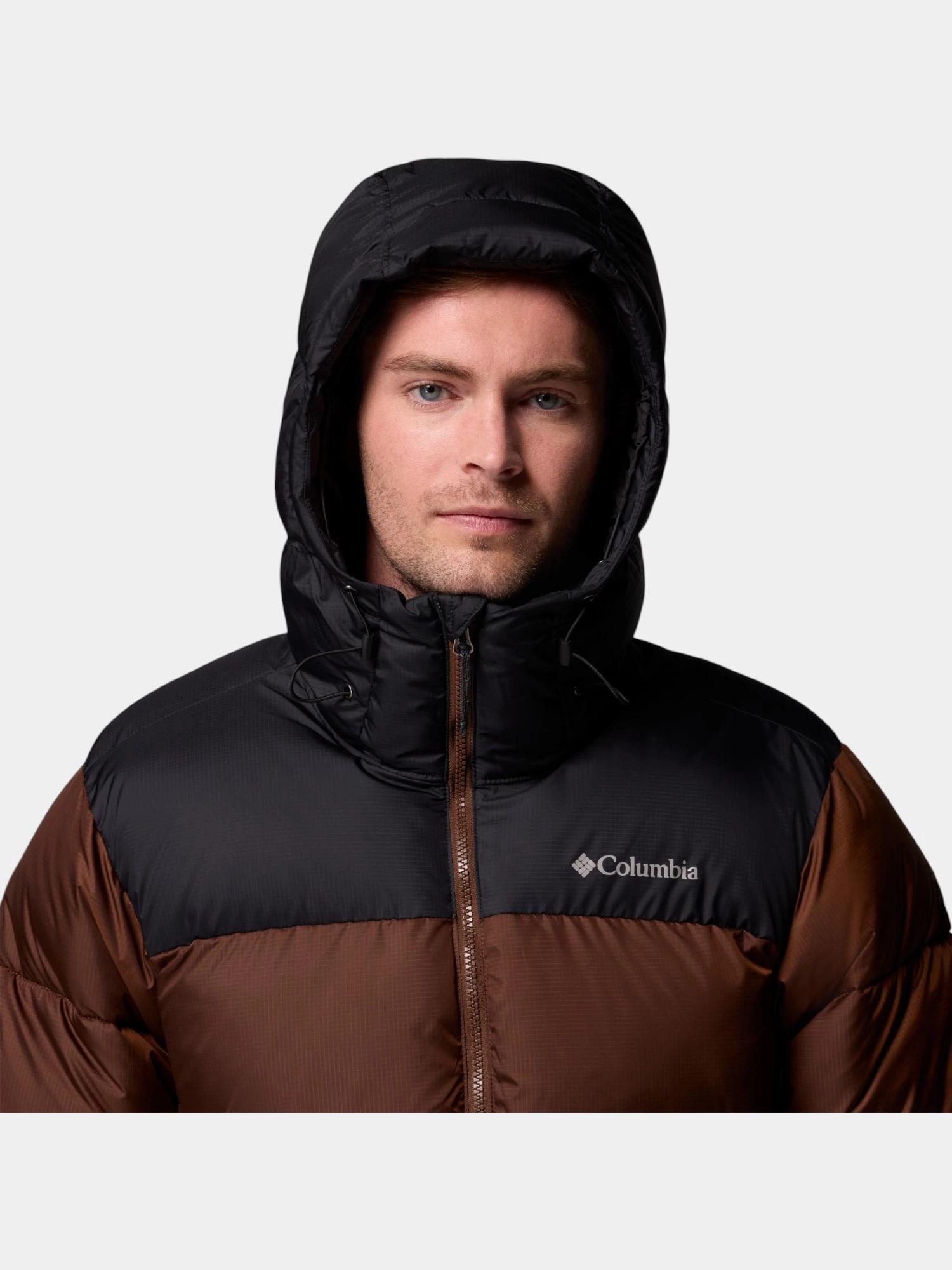 Jaqueta masculina acolchoada Columbia Puffect II com capuz 6/7