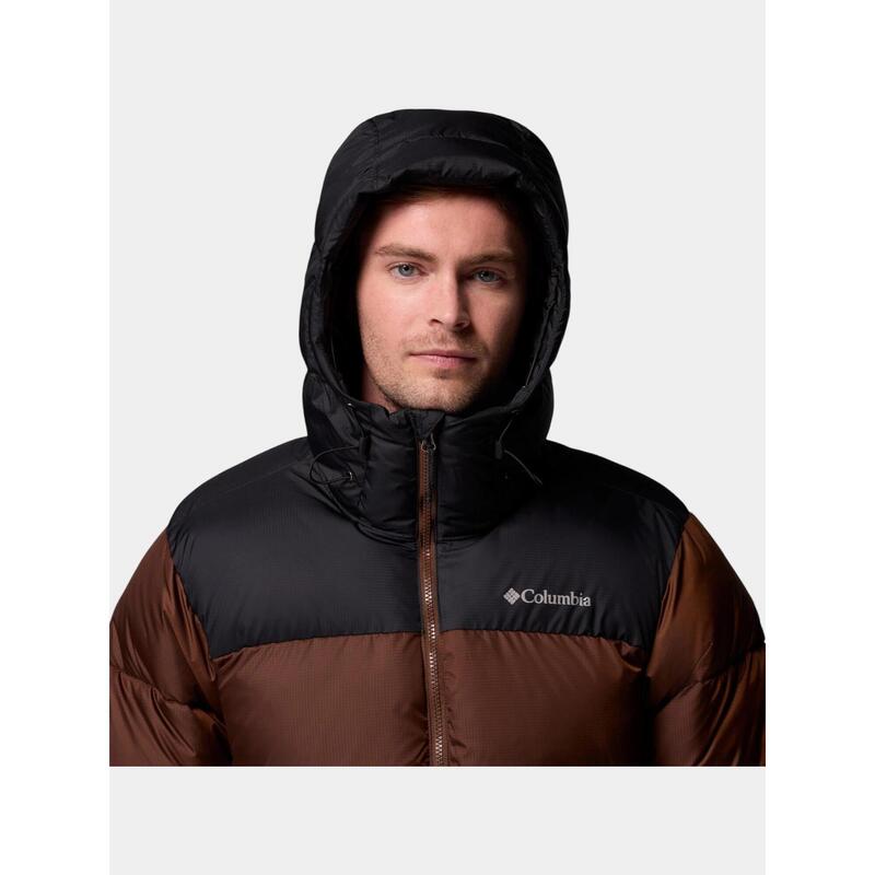 Jacheta de iarna Puffect II Hooded Jacket - maro barbati