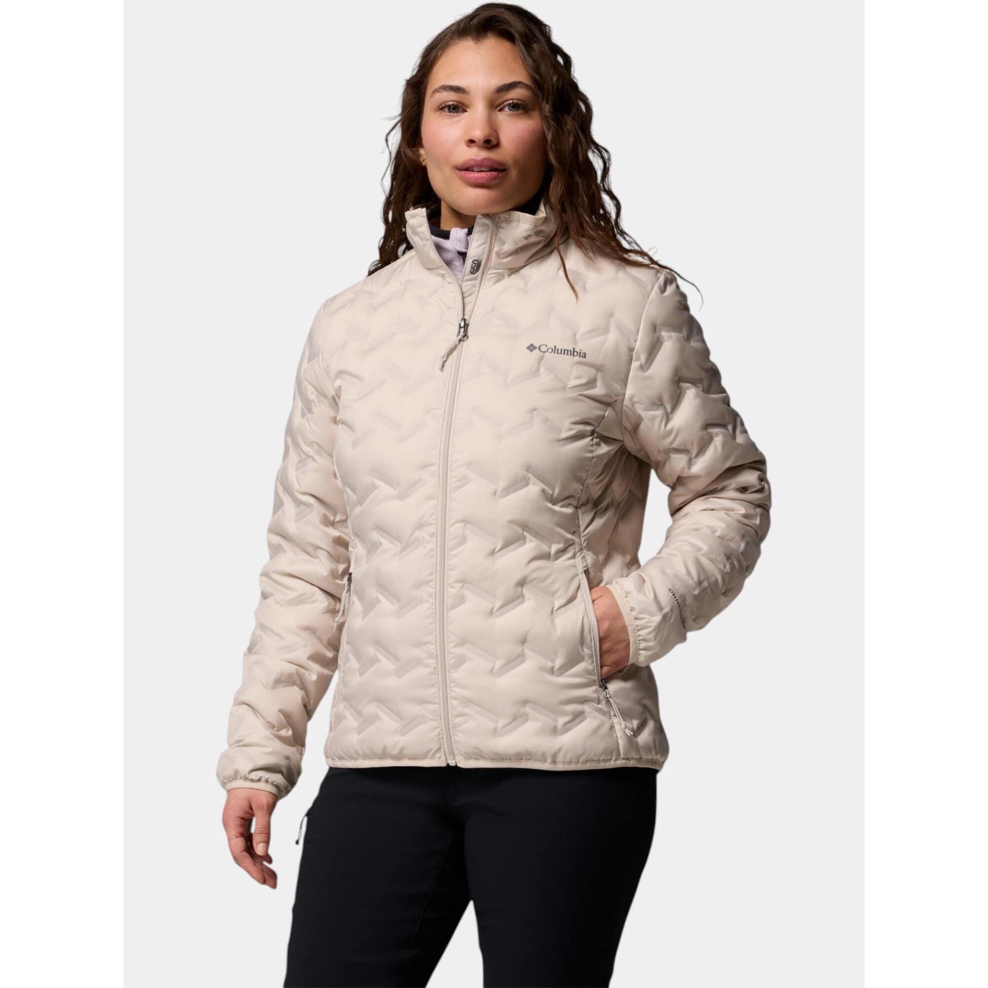 Columbia - Doudoune Femme Delta Ridge Ii - Doudoune Duvet - Beige - Decathlon