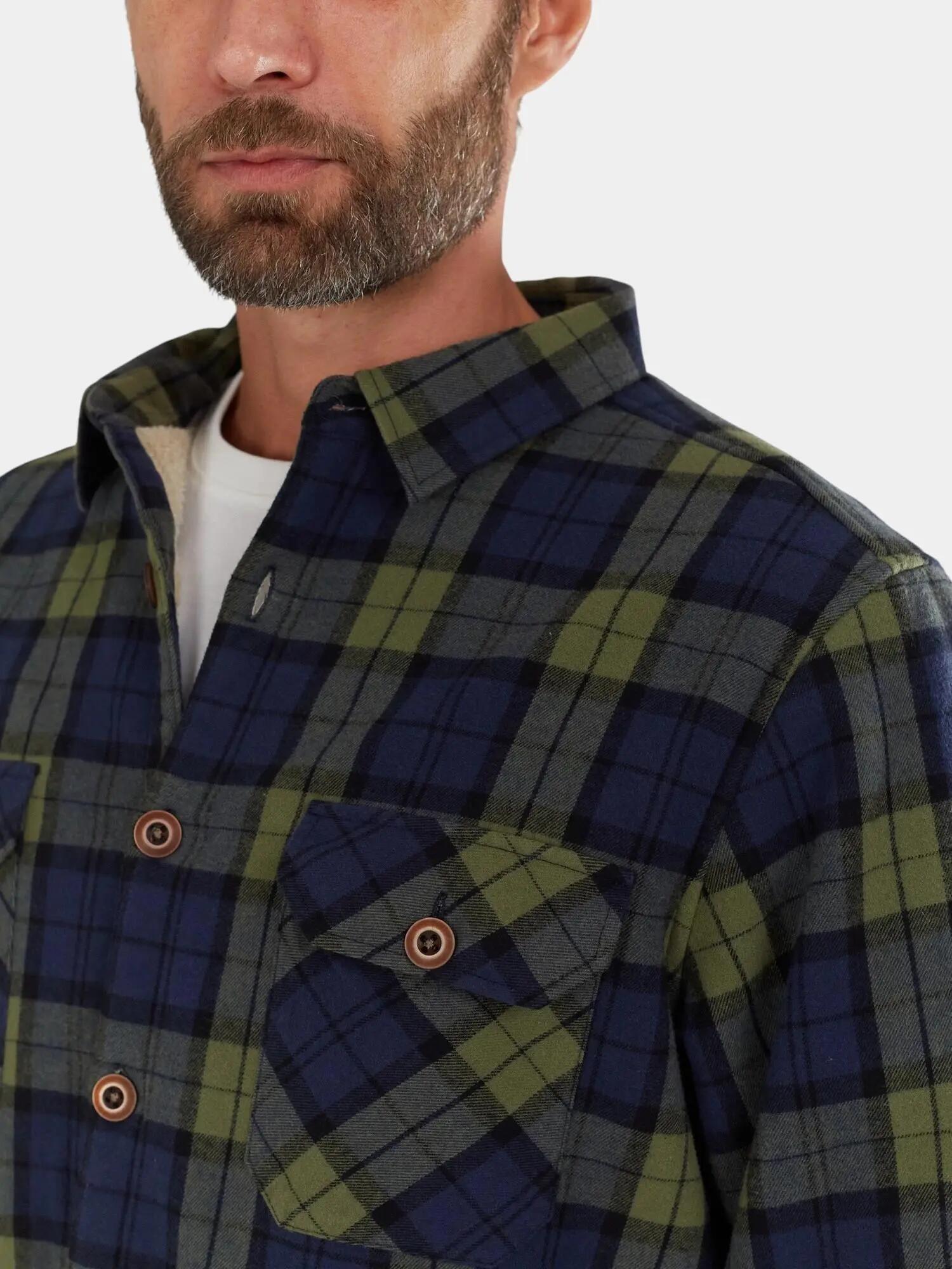 Férfi ingkabát Roddy Lined Shirt 4/7