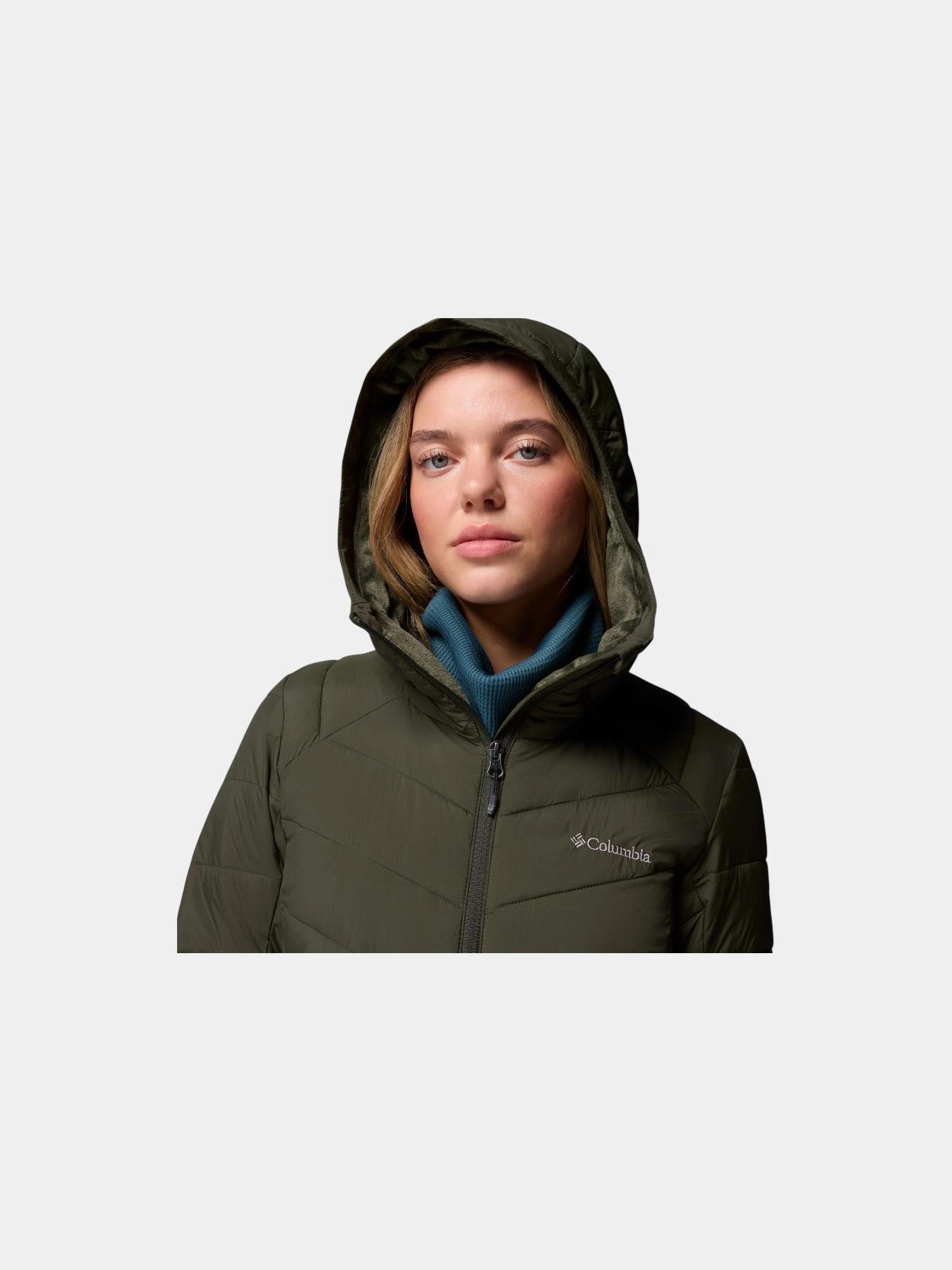 Peak Performance Cappotto Lungo Donna Helium: Piumino D'Oca 90/10, Riciclato, Antivento, Cappuccio Rimovibile