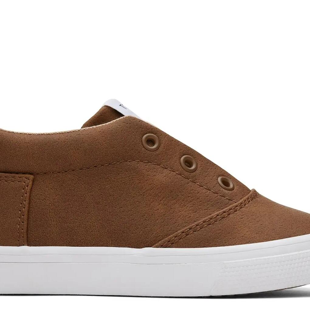Toms Fenix Mid-Cut Infant Trainers, Brown
