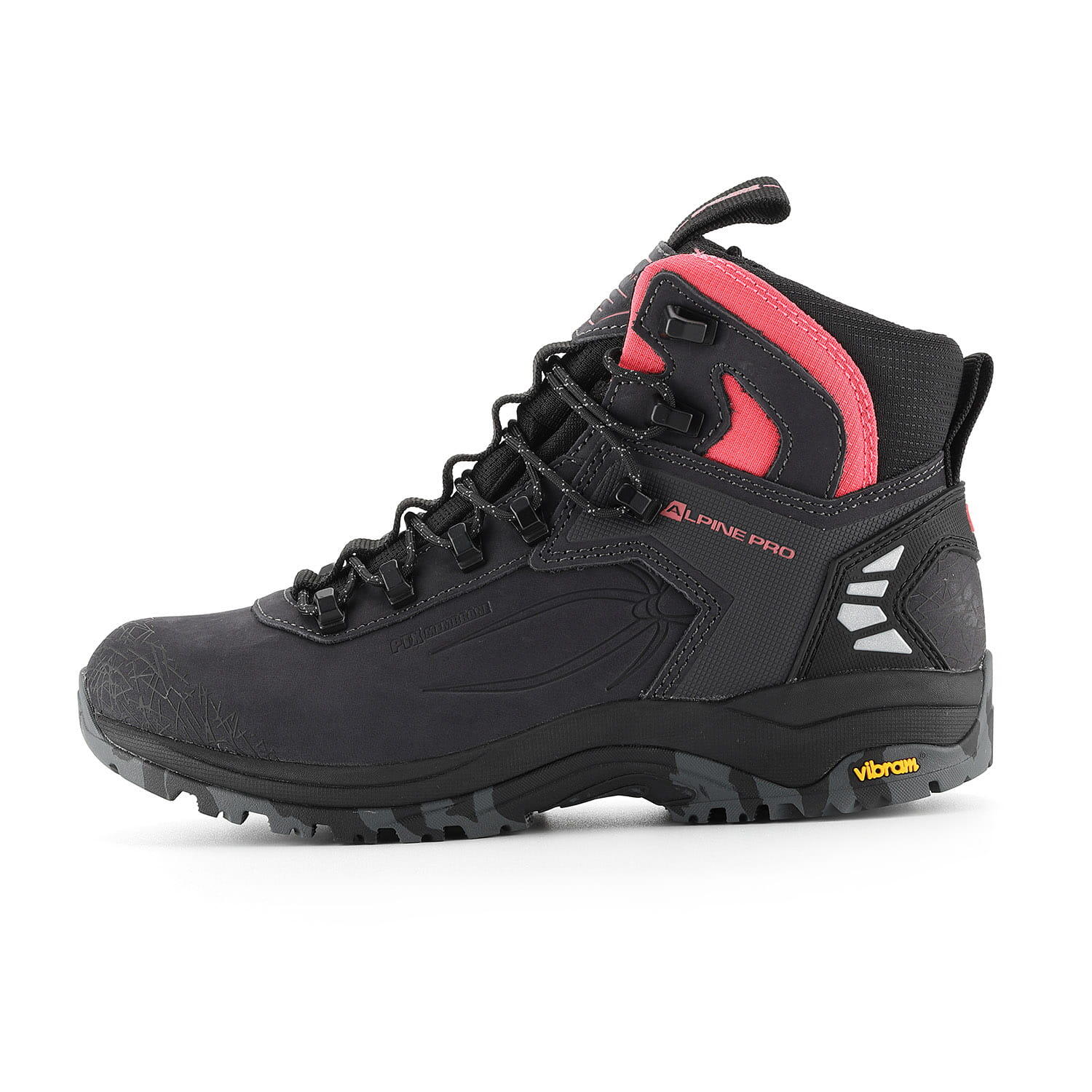 Buty trekkingowe skórzane damskie Alpine Pro Spidere Mid Vibram 5/6