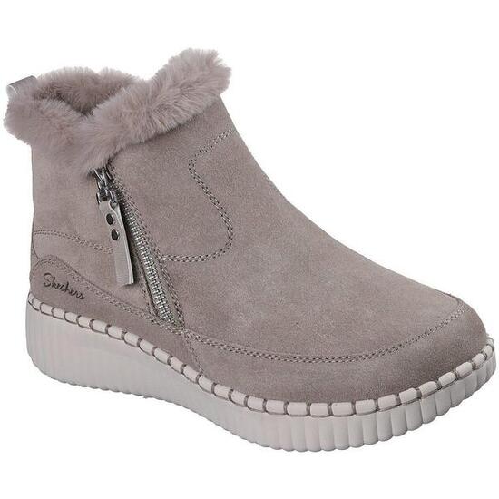 Stiefel Skechers Wilshire Blvd - Fresh Zip, Grau, Damen