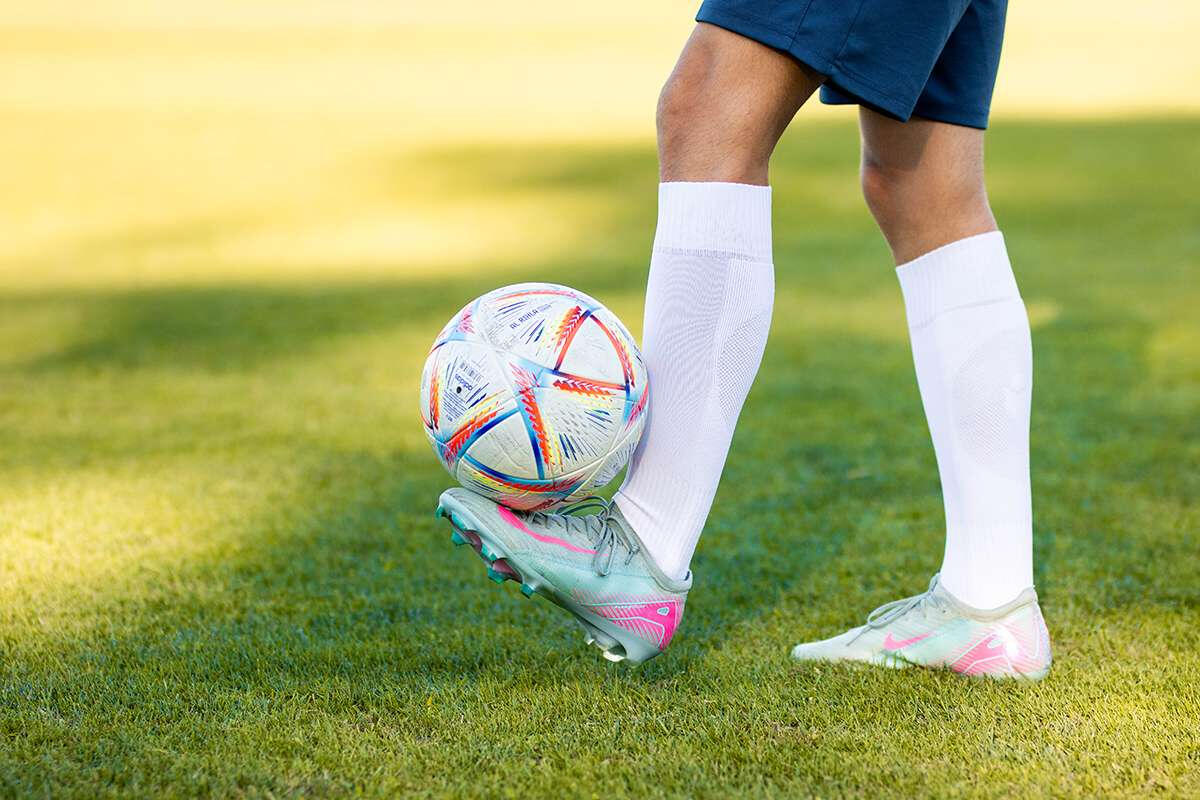 Chaussettes de football longues 3/4 3/6